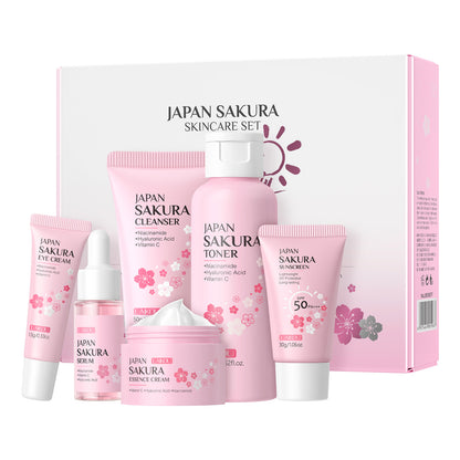 Cherry Blossom Skincare Set - Moist