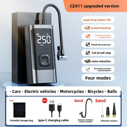 Wireless Car Tire Inflator with Digital Display