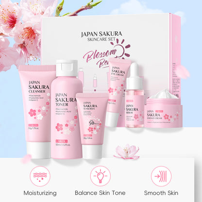 Cherry Blossom Skincare Set - Moist