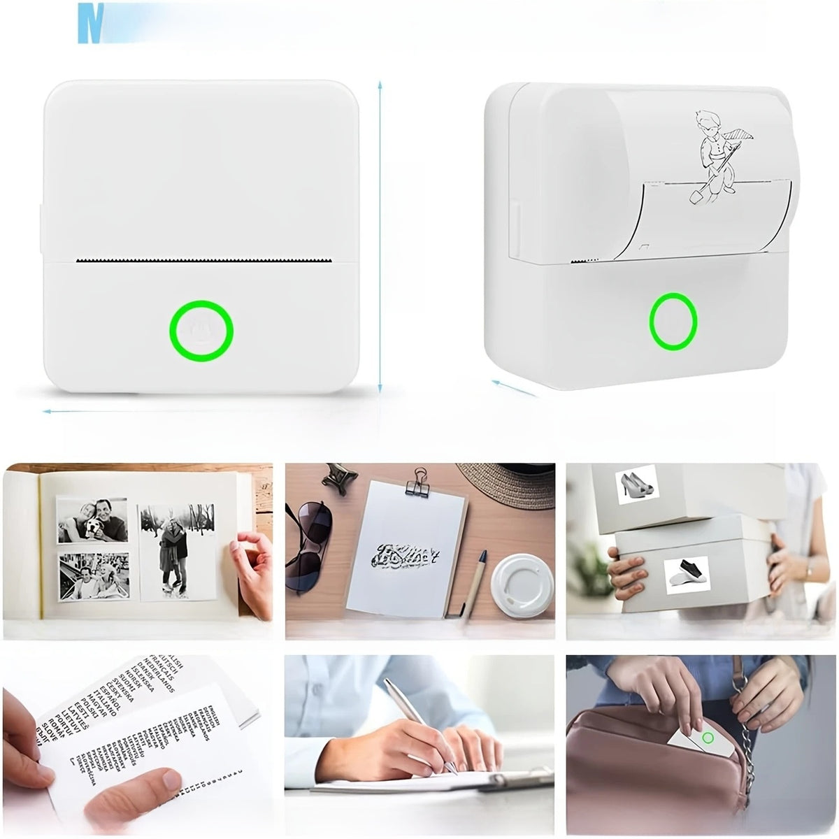Portable Mini Photo Printer
