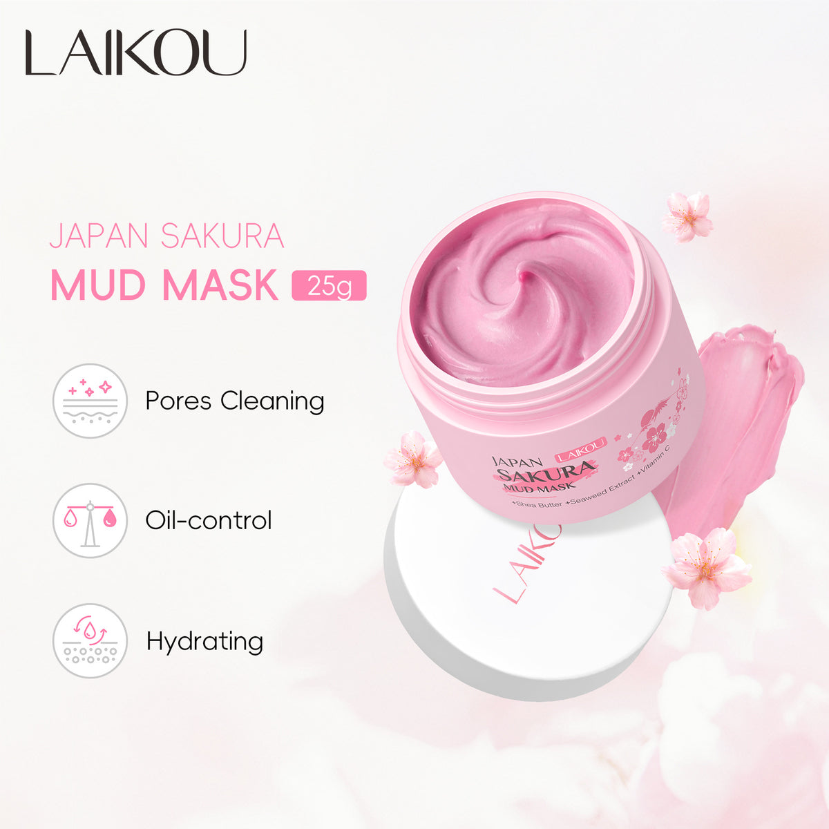 Hydrating Sakura Mud Mask - Moist