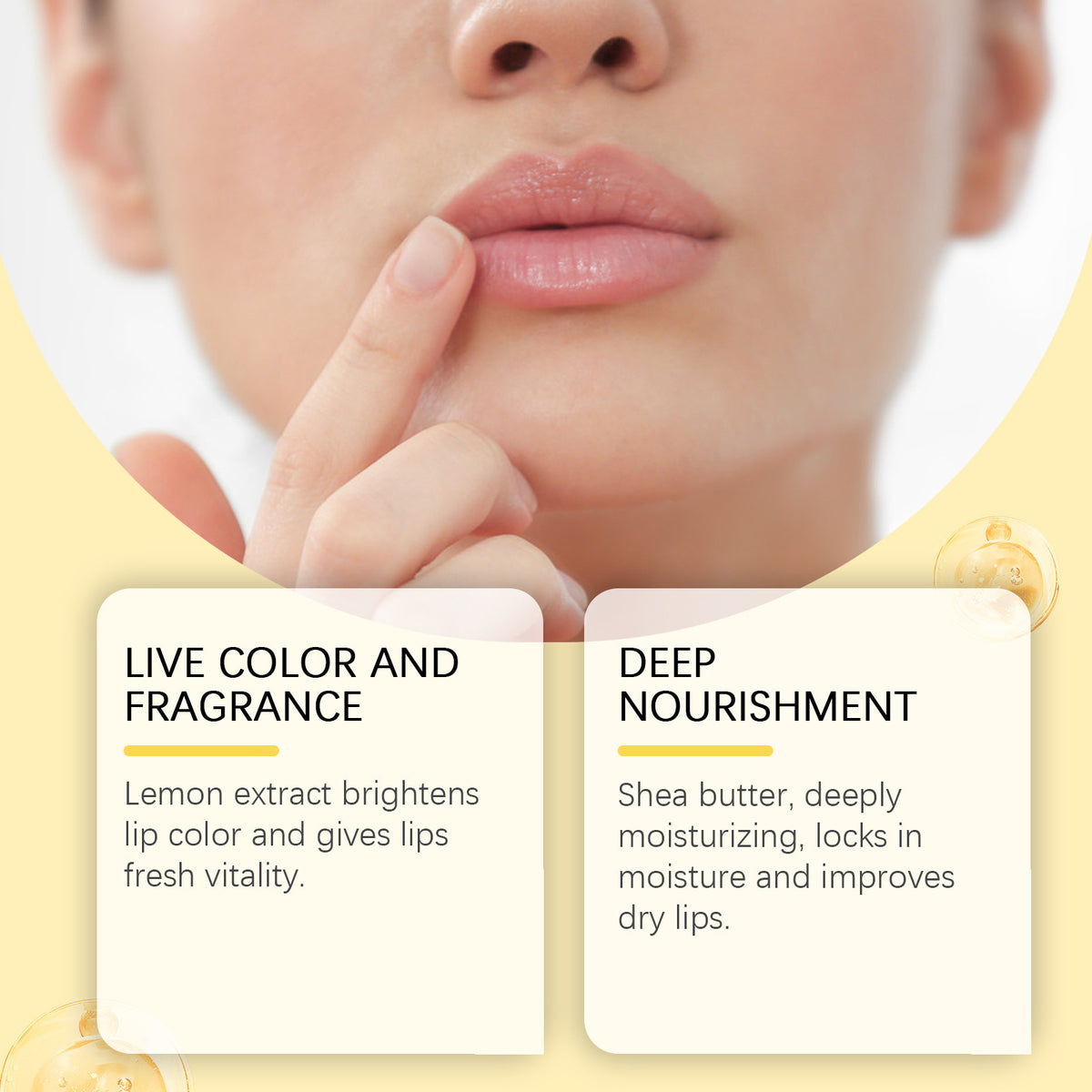 Lemon Ginger Lip Balm - Moist