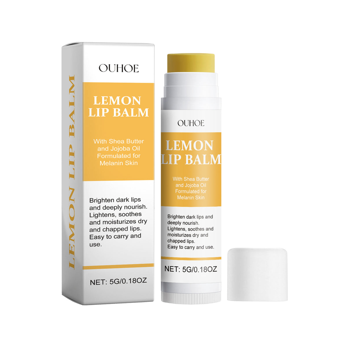 Lemon Ginger Lip Balm - Moist