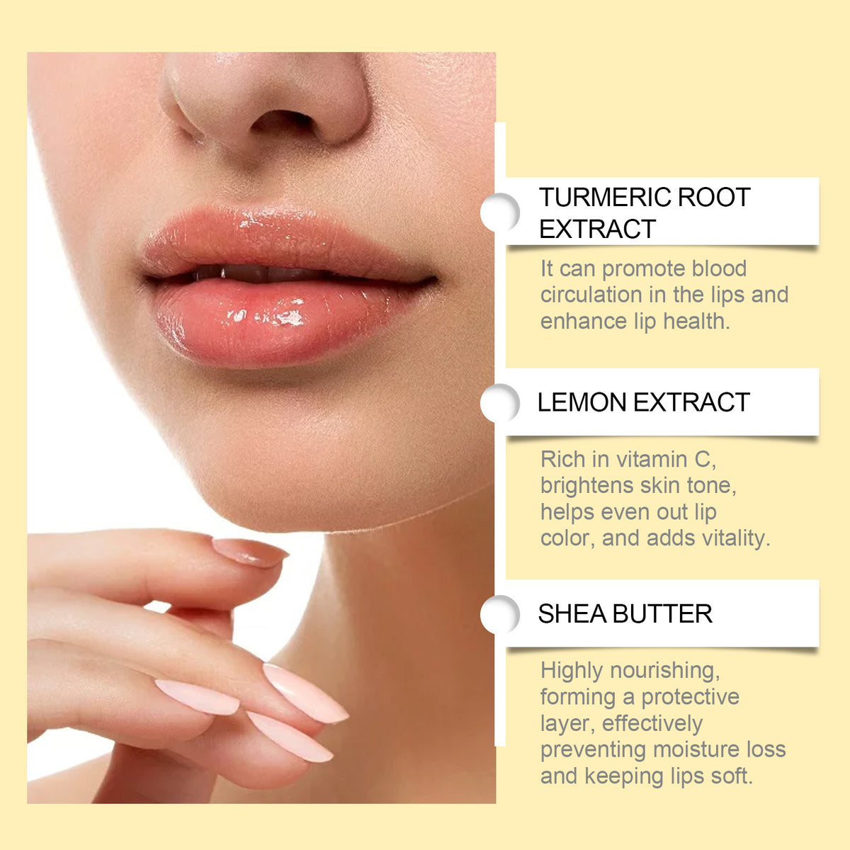 Lemon Ginger Lip Balm - Moist