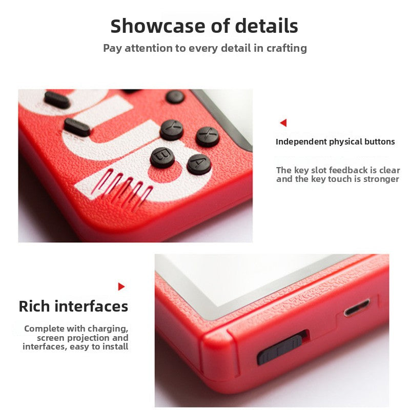 Mini Vintage Game Console (500 games)